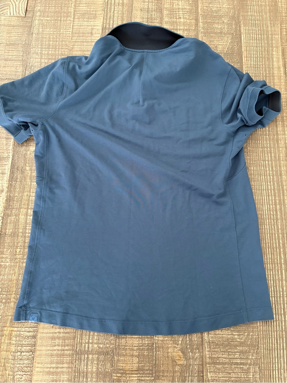lululemon Cotton Short-Sleeve Polo Shirt M - Picture 4 of 4
